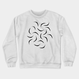 curves Crewneck Sweatshirt